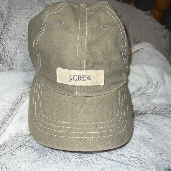 Olive green J Crew hat